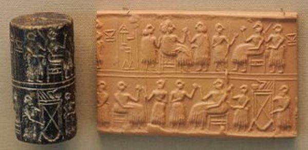 Cylinder Seal of First Dynasty