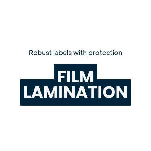 Robust-label-film-lamination