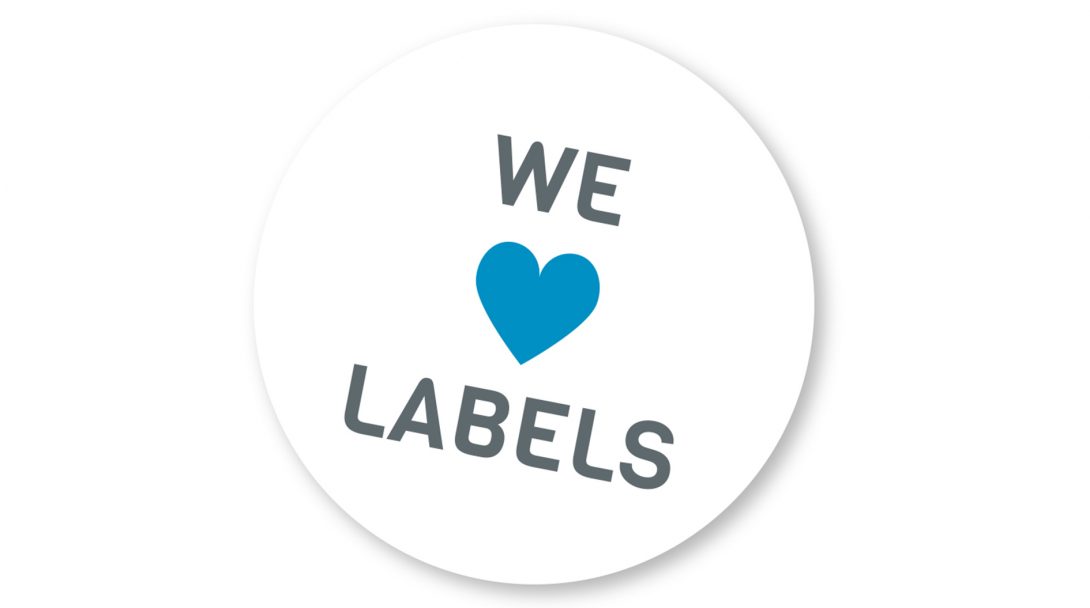 We love Labels