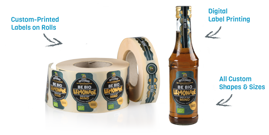 Bottle Labels For Any Product Print Custom Bottle Labels Online