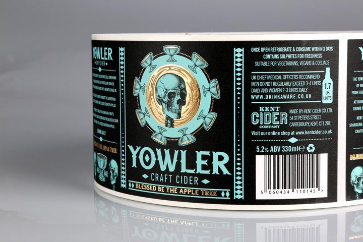 Bottle labels by the UK's Online Label Printing Company